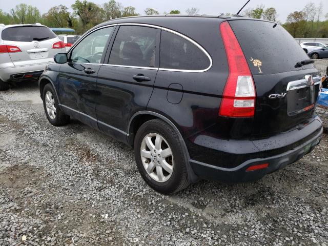 JHLRE487X7C058954 - 2007 HONDA CR-V EXL BLACK photo 2