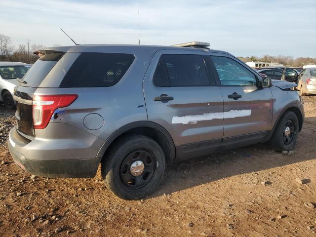 1FM5K8AR4EGA14506 - 2014 FORD EXPLORER POLICE INTERCEPTOR GRAY photo 3