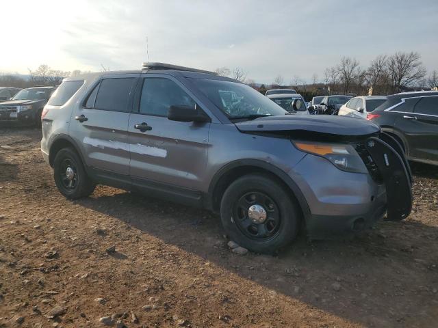 1FM5K8AR4EGA14506 - 2014 FORD EXPLORER POLICE INTERCEPTOR GRAY photo 4