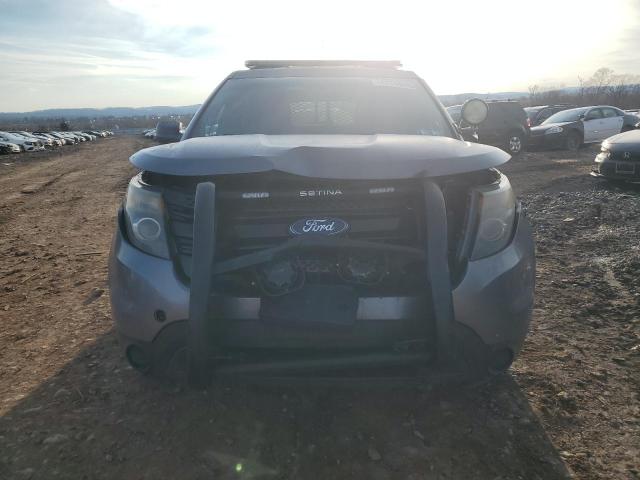 1FM5K8AR4EGA14506 - 2014 FORD EXPLORER POLICE INTERCEPTOR GRAY photo 5