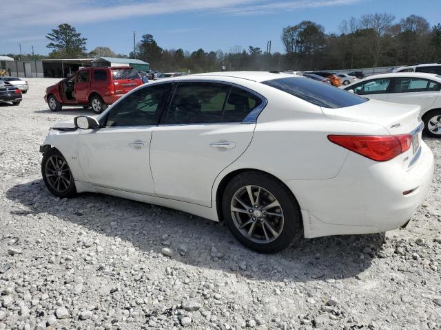 JN1EV7AR1HM837666 - 2017 INFINITI Q50 PREMIUM WHITE photo 2