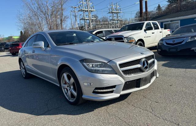 WDDLJ9BB0DA075350 - 2013 MERCEDES-BENZ CLS 550 4MATIC SILVER photo 1