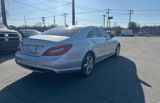 WDDLJ9BB0DA075350 - 2013 MERCEDES-BENZ CLS 550 4MATIC SILVER photo 4