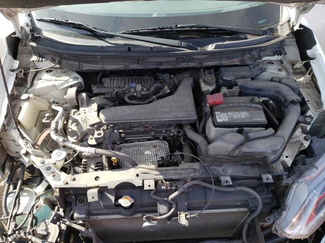 5N1AT2MV1EC767953 - 2014 NISSAN ROGUE S WHITE photo 11