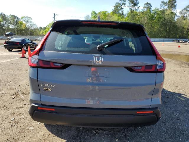 5J6RS3H2XRL000280 - 2024 HONDA CR-V LX GRAY photo 6