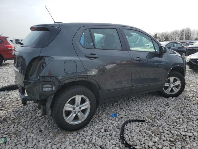 3GNCJNSB1KL115760 - 2019 CHEVROLET TRAX LS GRAY photo 3