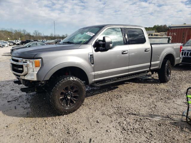 1FT8W2BT1NED28929 - 2022 FORD F250 SUPER DUTY GRAY photo 1