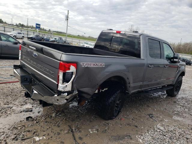1FT8W2BT1NED28929 - 2022 FORD F250 SUPER DUTY GRAY photo 3