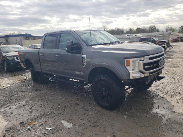 1FT8W2BT1NED28929 - 2022 FORD F250 SUPER DUTY GRAY photo 4