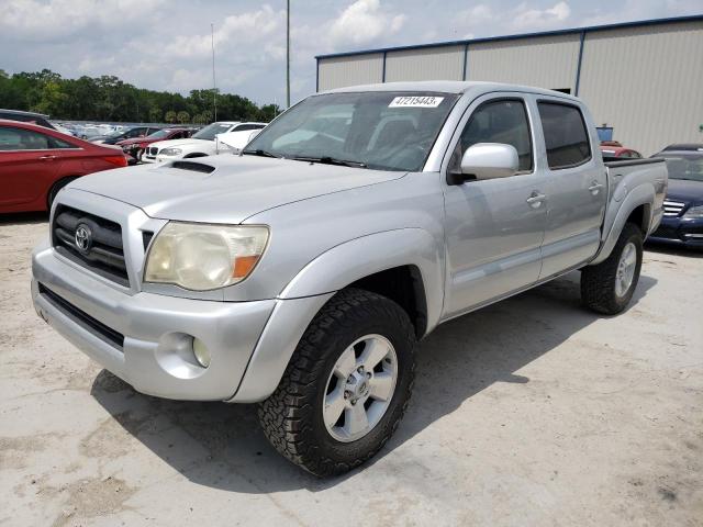 3TMJU62N17M035948 - 2007 TOYOTA TACOMA DOUBLE CAB PRERUNNER SILVER photo 1
