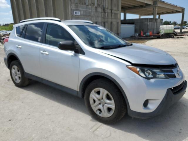 JTMZFREV0FD074714 - 2015 TOYOTA RAV4 LE SILVER photo 4