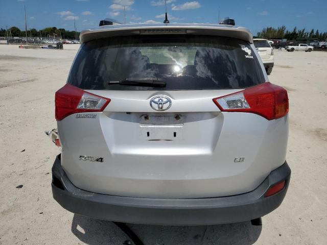 JTMZFREV0FD074714 - 2015 TOYOTA RAV4 LE SILVER photo 6