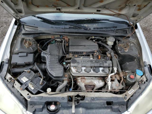 2HGES16374H931816 - 2004 HONDA CIVIC DX VP Gümüş foto 11