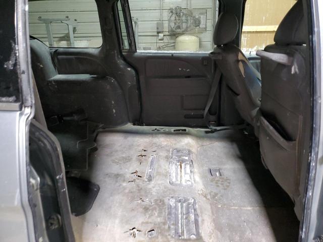 5FNRL38728B019499 - 2008 HONDA ODYSSEY EXL GRAY photo 10