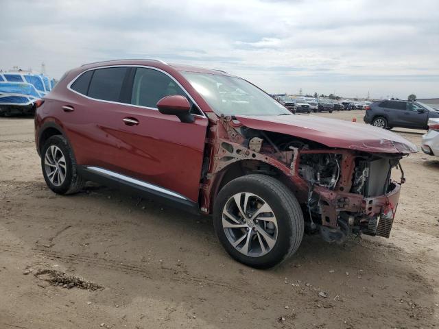 LRBFZNR42PD055649 - 2023 BUICK ENVISION ESSENCE Բորդո լուսանկար 4