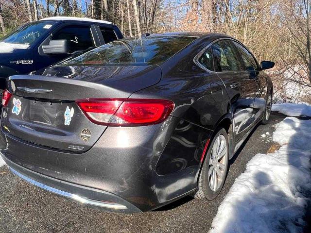 1C3CCCAB7GN106050 - 2016 CHRYSLER 200 LIMITED GRAY photo 4