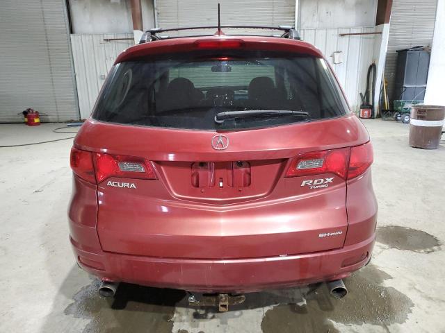 5J8TB18507A012216 - 2007 ACURA RDX TECHNOLOGY RED photo 6