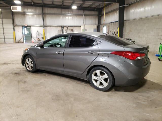 5NPDH4AE5CH136840 - 2012 HYUNDAI ELANTRA GLS GRAY photo 2