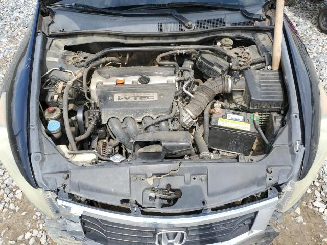 1HGCP26868A097293 - 2008 HONDA ACCORD EXL BLACK photo 11