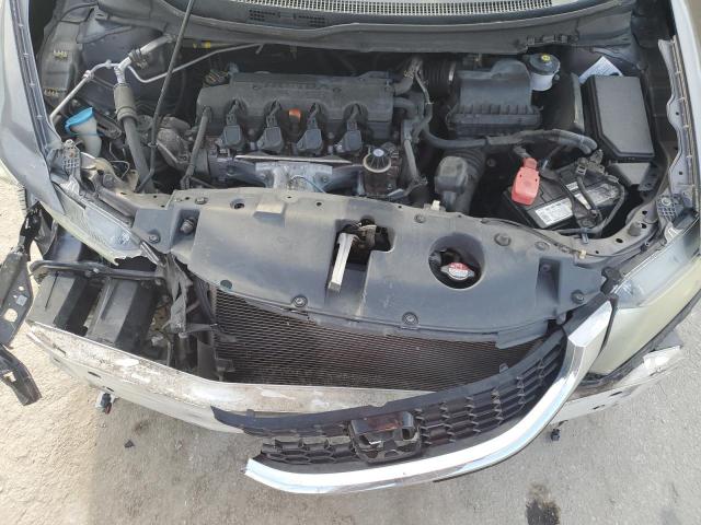 19XFB2F99EE036760 - 2014 HONDA CIVIC EXL ნაცრისფერი ფოტო 11