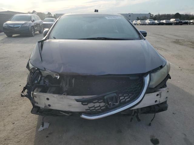 19XFB2F99EE036760 - 2014 HONDA CIVIC EXL ნაცრისფერი ფოტო 5