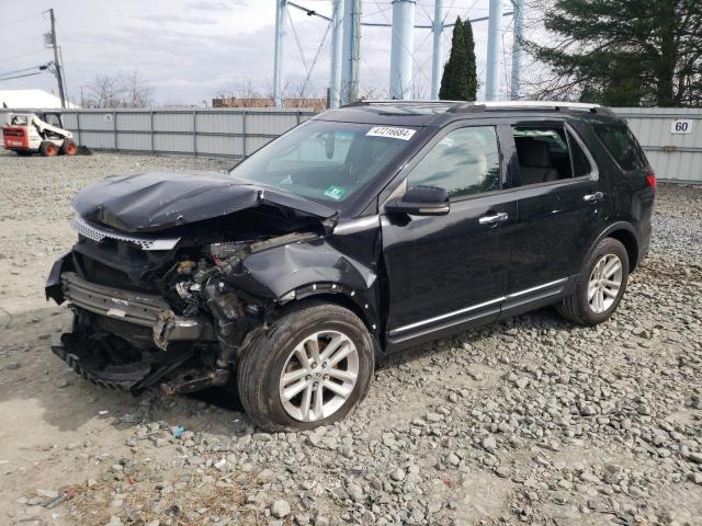 1FM5K8D83DGA24607 - 2013 FORD EXPLORER XLT BLACK photo 1