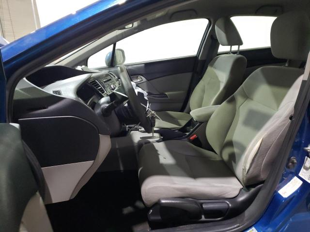 2HGFB2F51DH552757 - 2013 HONDA CIVIC LX BLUE photo 7