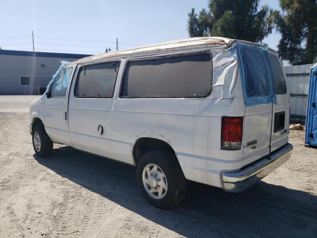 1FBNE3BL1EDA37059 - 2014 FORD ECONOLINE E350 SUPER DUTY WAGON WHITE photo 2