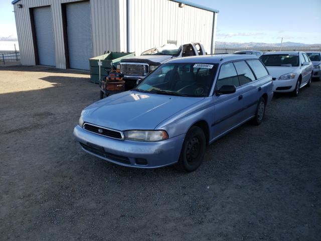 4S3BK6257S6332645 - 1995 SUBARU LEGACY BRIGHTON BLUE photo 2