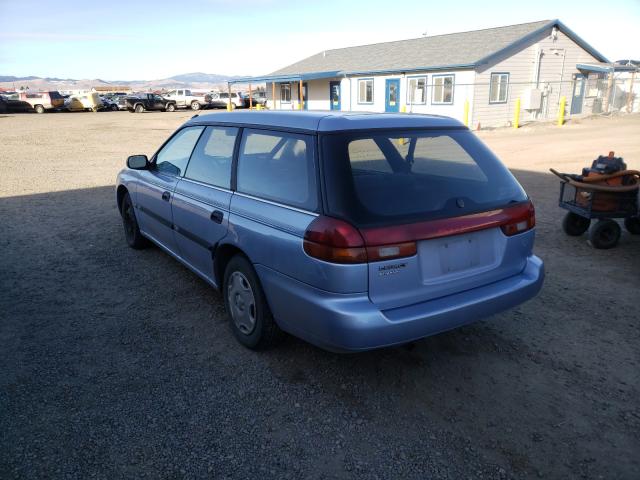 4S3BK6257S6332645 - 1995 SUBARU LEGACY BRIGHTON BLUE photo 3