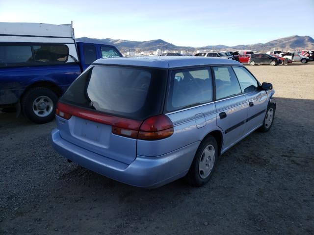 4S3BK6257S6332645 - 1995 SUBARU LEGACY BRIGHTON BLUE photo 4