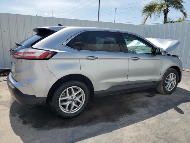 2FMPK4J98NBA53222 - 2022 FORD EDGE SEL SILVER photo 3