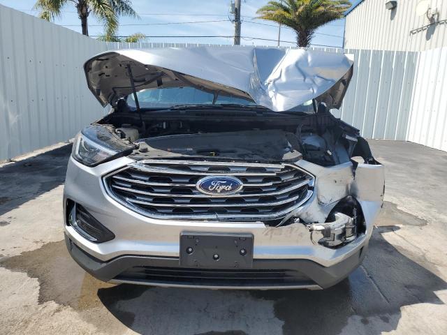 2FMPK4J98NBA53222 - 2022 FORD EDGE SEL SILVER photo 5