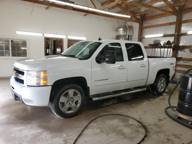 3GCPKTE34BG376485 - 2011 CHEVROLET SILVERADO K1500 LTZ WHITE photo 1