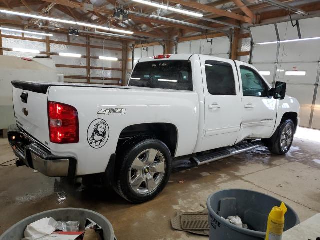 3GCPKTE34BG376485 - 2011 CHEVROLET SILVERADO K1500 LTZ WHITE photo 3