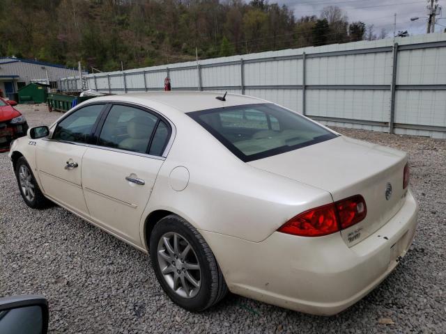 1G4HD57257U215044 - 2007 BUICK LUCERNE CXL CREAM photo 2