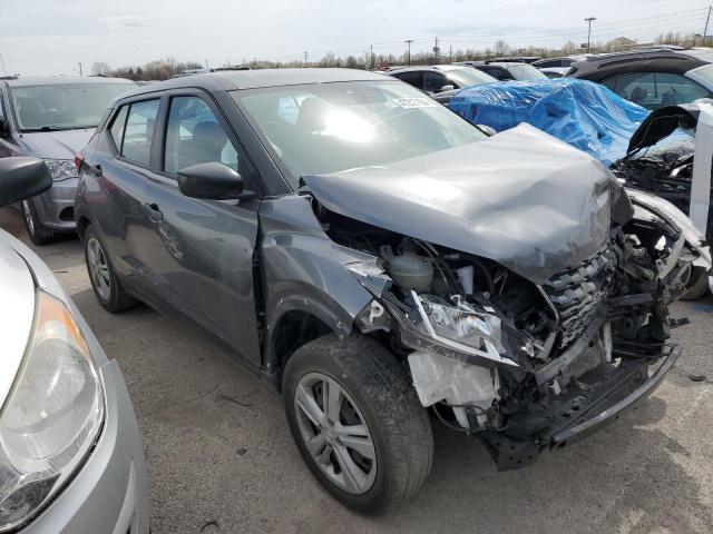 3N1CP5BV7ML465126 - 2021 NISSAN KICKS S GRAY photo 4