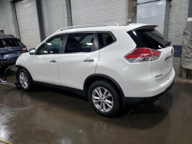 KNMAT2MV2GP594489 - 2016 NISSAN ROGUE S WHITE photo 2