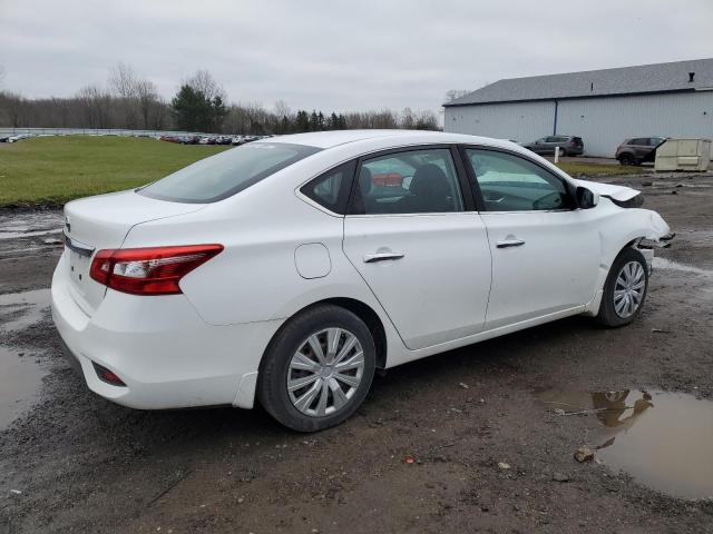 3N1AB7AP6HY349509 - 2017 NISSAN SENTRA S WHITE photo 3