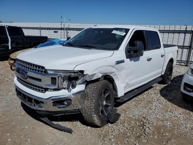 1FTEW1CP6JKD12672 - 2018 FORD F150 SUPERCREW WHITE photo 1