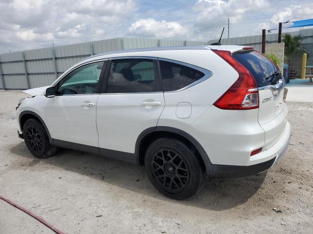 5J6RM4H79FL011861 - 2015 HONDA CR-V EXL WHITE photo 2