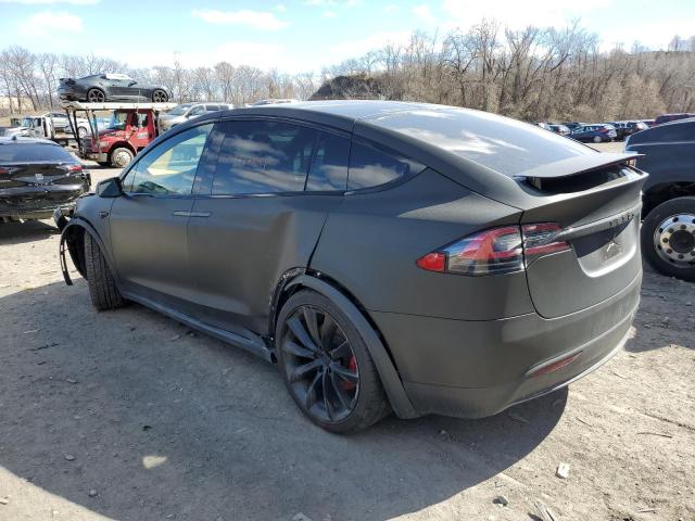 5YJXCDE45LF298382 - 2020 TESLA MODEL X BLACK photo 2