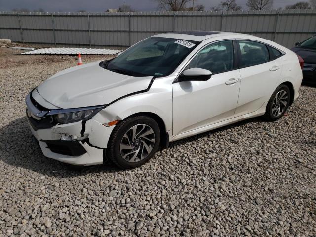19XFC2F75GE050816 - 2016 HONDA CIVIC EX WHITE photo 1