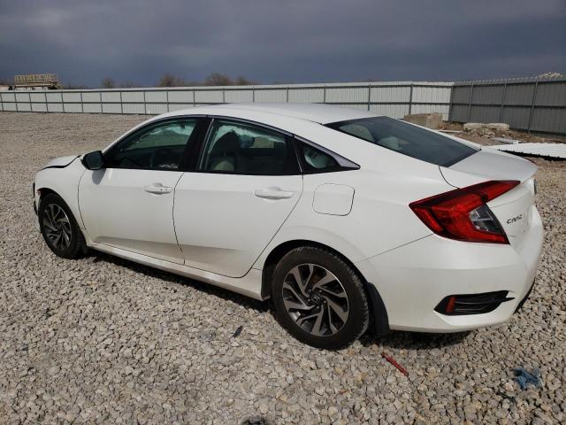 19XFC2F75GE050816 - 2016 HONDA CIVIC EX WHITE photo 2
