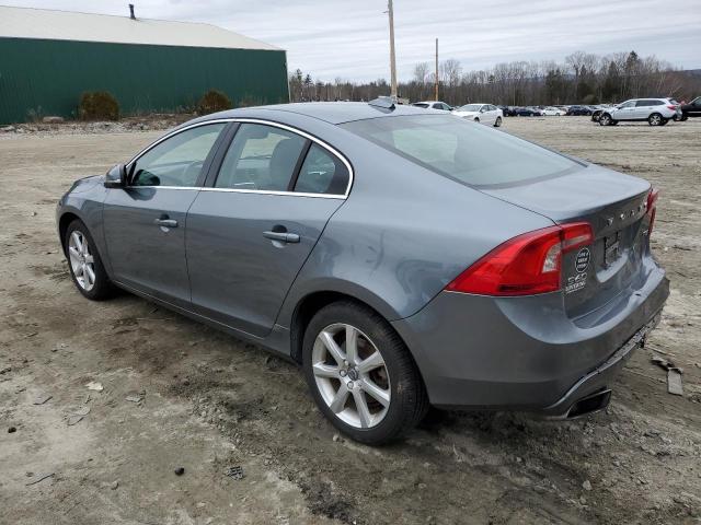 YV1612TK8G2390791 - 2016 VOLVO S60 PREMIER GRAY photo 2