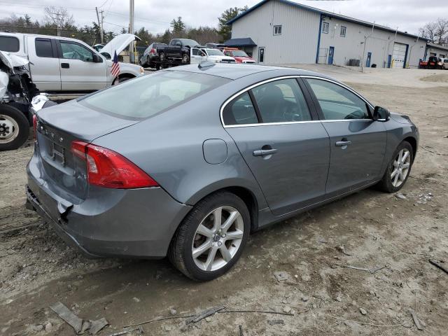 YV1612TK8G2390791 - 2016 VOLVO S60 PREMIER GRAY photo 3