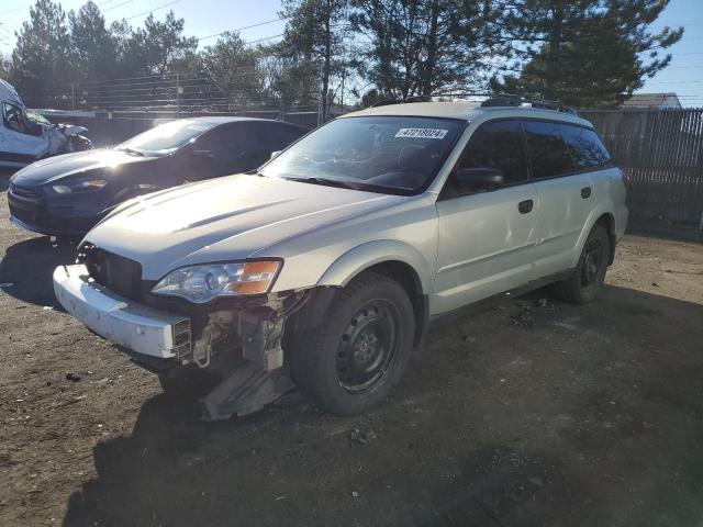 4S4BP61CX67343846 - 2006 SUBARU LEGACY OUTBACK 2.5I SILVER photo 1