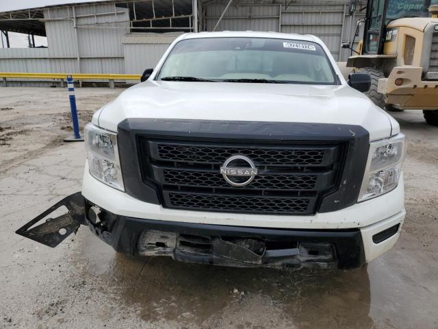 1N6AA1EC5PN112362 - 2023 NISSAN TITAN S WHITE photo 5