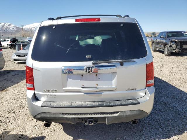 5FNYF4H56CB058595 - 2012 HONDA PILOT EXL SILVER photo 6