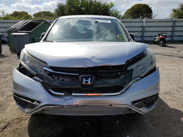 3CZRM3H3XGG704704 - 2016 HONDA CR-V LX SILVER photo 5